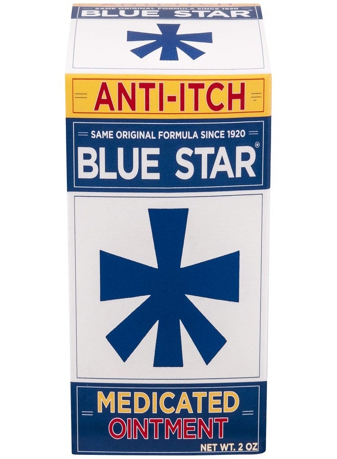 Blue Star Anti-Itch Medicated Ointment 2 oz (Pack of 3) - Image 1